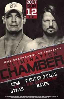 WWE Elimination Chamber 2017 PPV HDTV Sunday 12th Feb 2017 full movie download